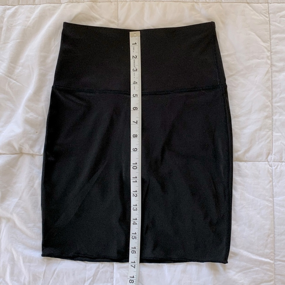 Black F.I.T. Shapewear slip skirt w/built in panty size small